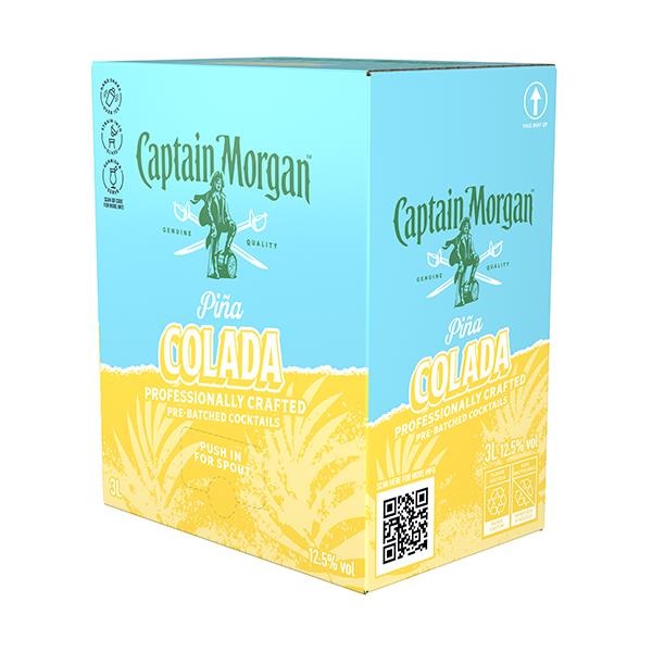 Captain Morgan Pina Colada Pre-Batched Cocktail